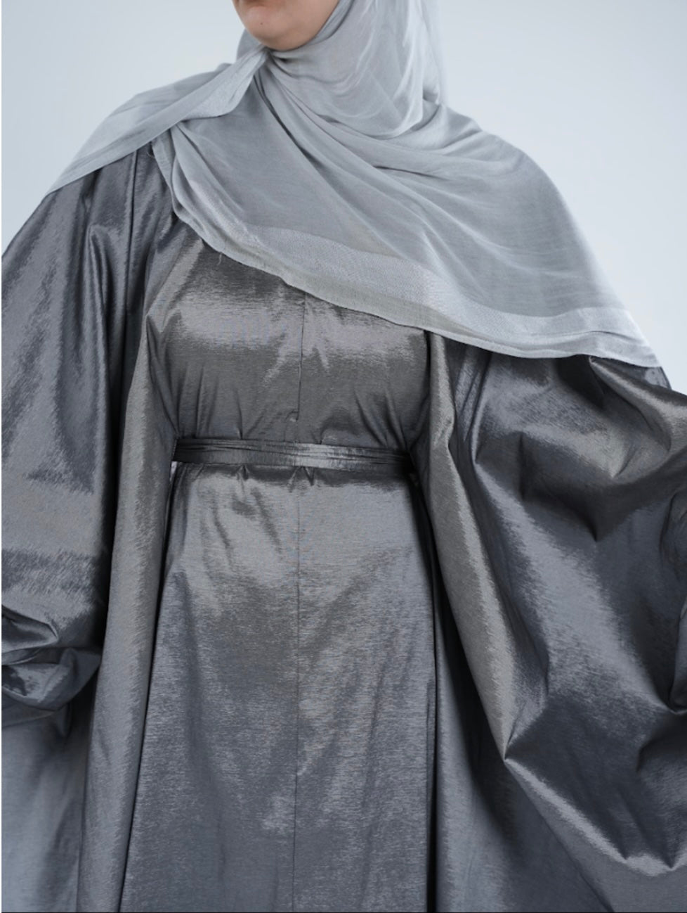 Abaya Naya Gris