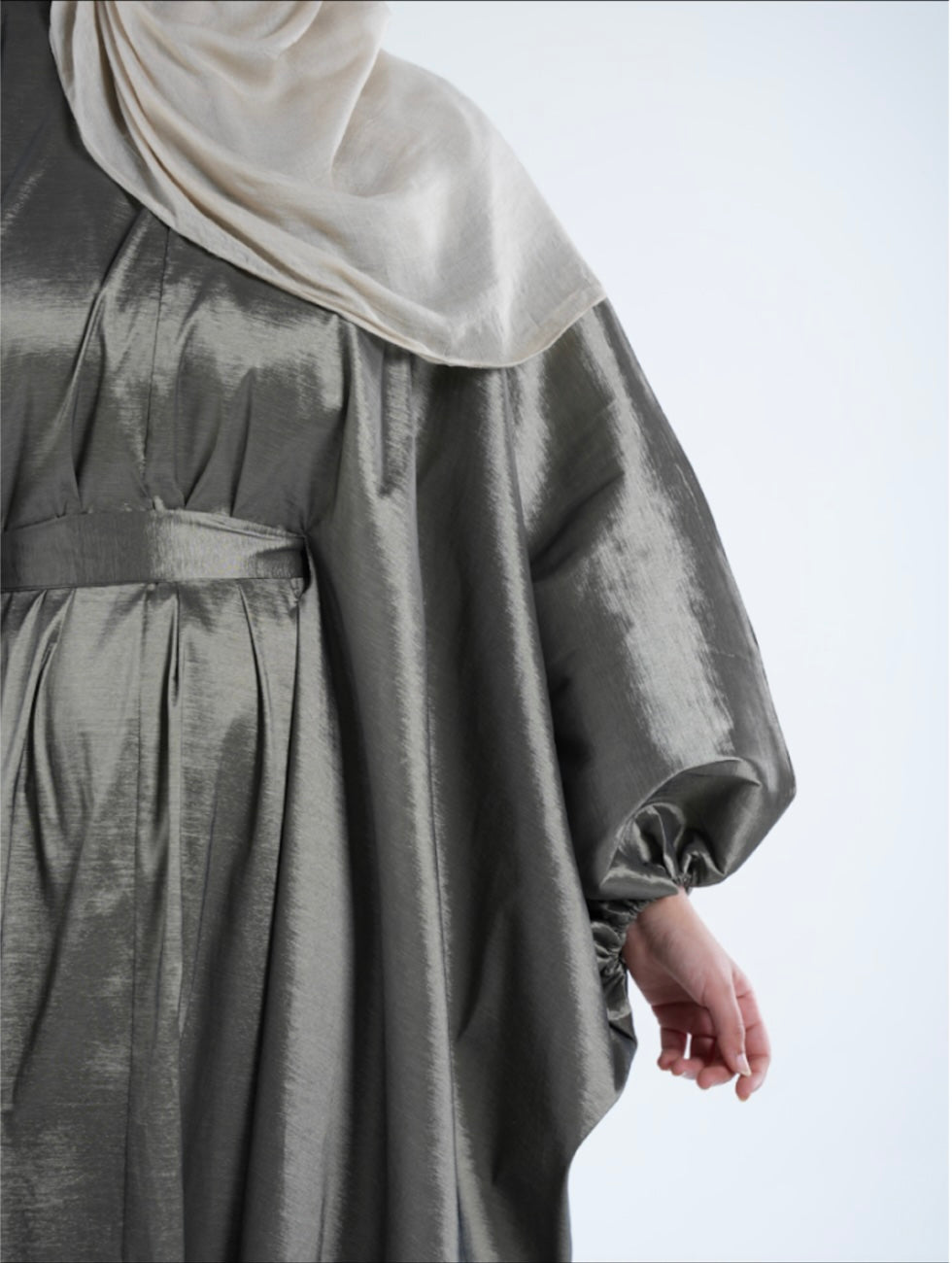 Abaya Naya Vert